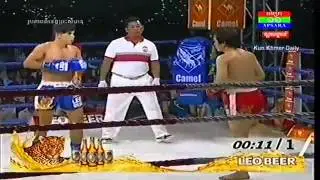 khmer boxing, Sen rady VS Tony  Apsara TV boxing new 12 02 2016.