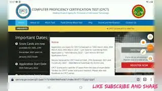 cpct exam date|cpct exam notifications 2022|cpct application date|cpct examfee|cpct exam eligibility