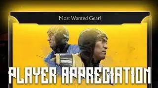 Mortal Kombat 11 - Player Appreciation Most Wanted Gear Items