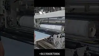 M&aacute;quina autom&aacute;tica de fabrica&ccedil;&atilde;o de papel em rolo jumbo com impress&atilde;o em duas cores #shorts