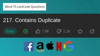 Array : Contains Duplicate | JAVA (LeetCode : 217) | Blind 75 LeetCode Questions