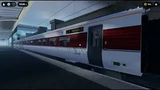 LNER class 800/2 departing Leaton on diesel mode #roblox #britishrailways