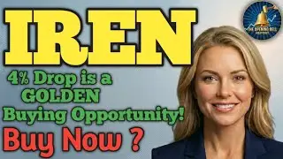IREN STOCK: Why This 4% Drop is a GOLDEN Buying Opportunity! 💰 IREN STOCK PODCAST TODAY PRICE BUY ?