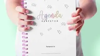 Agenda perpetua para imprimir GRATIS - Agenda sin fechas 2023 - 2024