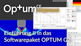 Einführung II in das Softwarepaket OPTUM G2