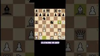 Center game chess trap #chess #chesstraps