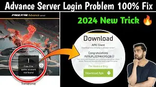 Advance Server Login Problem || Free Fire Advance Server || Free Fire Game Account Not Found Problem