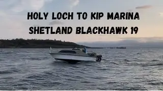 Holy Loch Scotland to Inverkip part 1 leaving Holy Loch Marina.