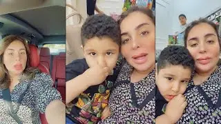شيماء علي الوضع يخرع بنتي الزين والنور حراره ومرض😨