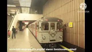 Vlakov&aacute; souprava ve směru čern&yacute; most zde j&iacute;zdu konč&iacute; nevstupuje na bezpečnostn&iacute; p&aacute;s nenastupujte 