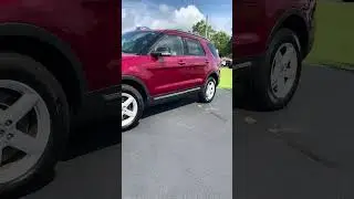 🔥 2016 Ford Explorer XLT 4WD 🔥✔️ Ford Blue Certified✔️ Ruby Red leather seats