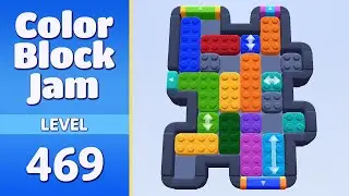Color Block Jam Level 469 | Every Puzzle Solved! 🎯