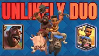 Ram Rider + Hog Rider IN THE SAME DECK... | Clash Royale