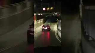 Lit backfire from Half-bridgeported 13b RX8 (Greddy exhaust, decat)