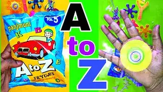 A to Z Snacks 5 Rs Only with Toys Unboxing🔥 😍#shorts #snackiya