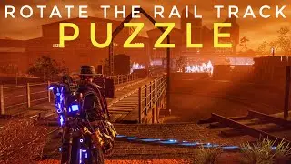 Evil West | Rotate the rail track Puzzle