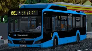 Pbsu-On the Zerniki map, we operate the new MAN Lions City 12G bus on the Zielone-Stawy route.