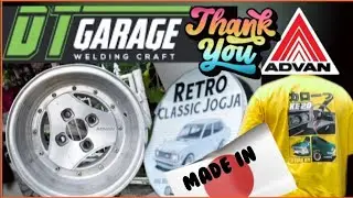 pagi pagi  di info harta karun.. velg kiloan buatan JAPAN.. thx  retro classic jogja . thx DT GARAGE