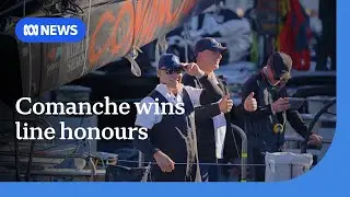Comanche grabs Sydney to Hobart line honours in memorable race | ABC NEWS