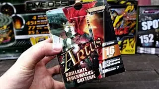 ALDI S&Uuml;D Artus 2,99&euro; Batterie Discounter Feuerwerk
