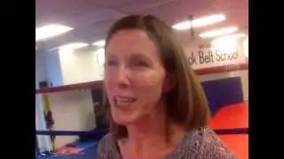 Joe Corley Karate trained in Kickboxing Mom Talks Family Martial Arts