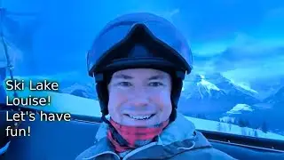 One Long Run at Lake Louise! #ski