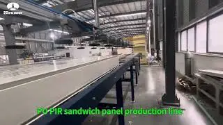 PU PIR sandwich panel production line 