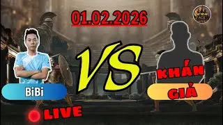 🔴Trực Tiếp AOE | 4 vs 4 Random | Team BiBi vs Liên Quân Ngày 01/02/2026  #aoe #chimsedinang #bibiaoe
