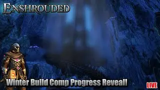 Revealing My Winter Build Competition Progress | Enshrouded Mega Build