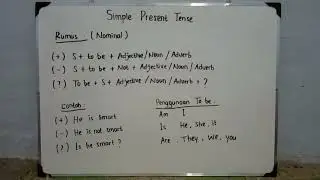 Simple Present Tense ( Nominal ) / Rumus Dan Contoh Kalimat