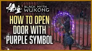 How to open locked door with the Purple symbol in Black Myth Wukong's Pagoda area