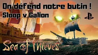 Sloop v Galion Forteresse Squelette Sea of Thieves
