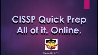 CISSP Quick Prep - All Online Course.