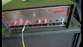 Wem PA40 becomes 8 Watt Tube Amp Part 3