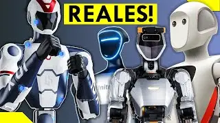 Los 15 ROBOTS Humanoides M&aacute;s AVANZADOS del Mundo 2025! 🔥🔥🔥