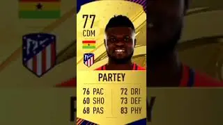 Thomas Partey fifa evolution