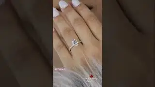 2.5 CT oval moissanite engagement ring,hidden halo,solitaire oval cut moissanite ring with band