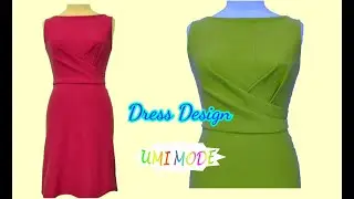 U67  -  Dress Design - Đầm Xếp Ly Eo - Pleated Waist Dress | UMI MODE |