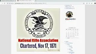 National Rifle Association Chartered in 1871 - GunCalendars.com
