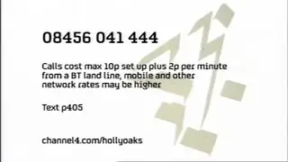 T4 Ads & Continuity 1st November 2009