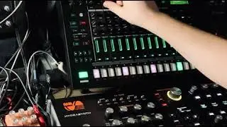 TR-8S + Hydrasynth + MOOD + Filterbank Trance