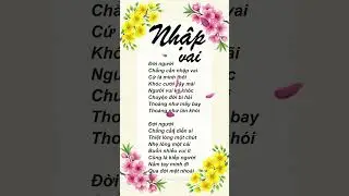 Đời Người Chẳng Cần Nhập Vai Cứ L&agrave; M&igrave;nh Th&ocirc;i  #lyrics #loibaihat #nhapvai