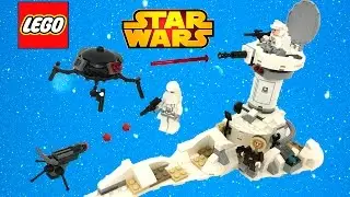 LEGO Star Wars 2016 Hoth Attack 75138 Review Speed Build