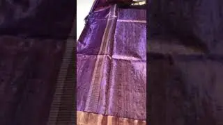 Pure Kosa Silk Handloom Saree | Pure Tussar Silk | Manisha Silk Weaves | Chhattisgarh Silk Saris