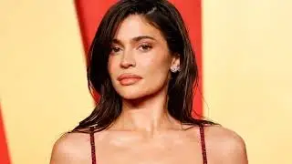 Kylie Jenner wows in red hot latex dress