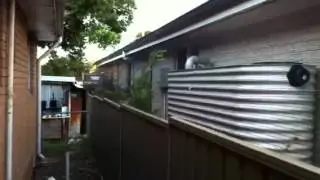 Fascia to Fence Side Alley Enclosure