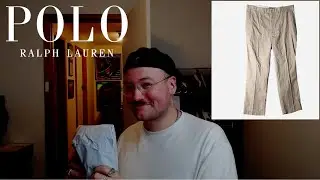 Распаковка | Плиссированные чиносы Polo Ralph Lauren, которые я купил на eBay!