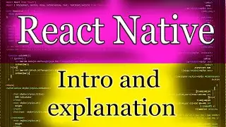 React Native Beginner Introduction/Tutorial + Making a BMI and BMR calculator