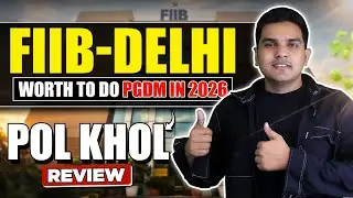 FIIB Delhi Pol Khol! 🛑 12 Lakhs Fees Worth Hai? (Real Placements Exposed)