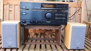 Onkyo Tuner R1 & Onkyo Stereo Premain Amplifier A-8000 with Eltax Millennium Mini Speaker
